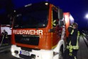 VU Gefahrgut LKW umgestuerzt A 4 Rich Koeln Hoehe AS Gummersbach P616